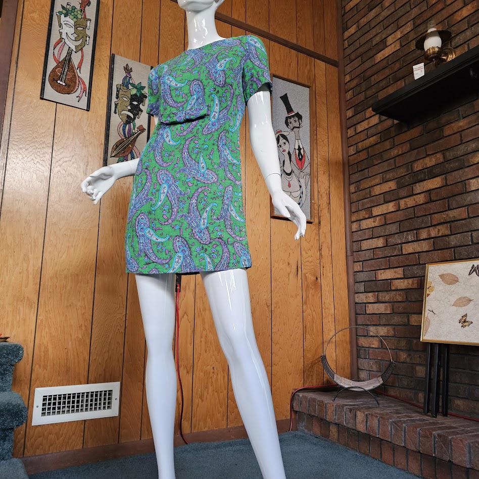 60s Micro Mini Dress - Etsy