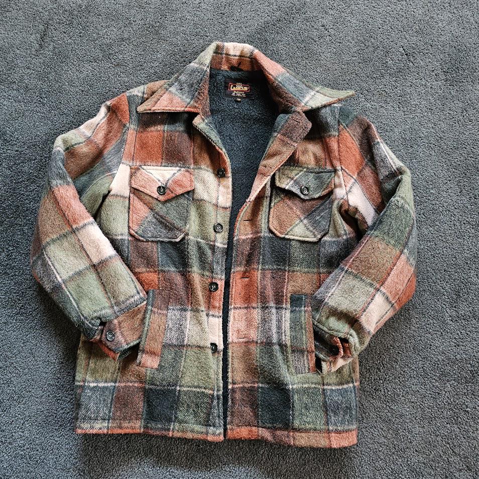 50〜60's CAMPUS OUTERWEAR Vintage Campus Tan Outerwear zip up jacket – The Era NYC