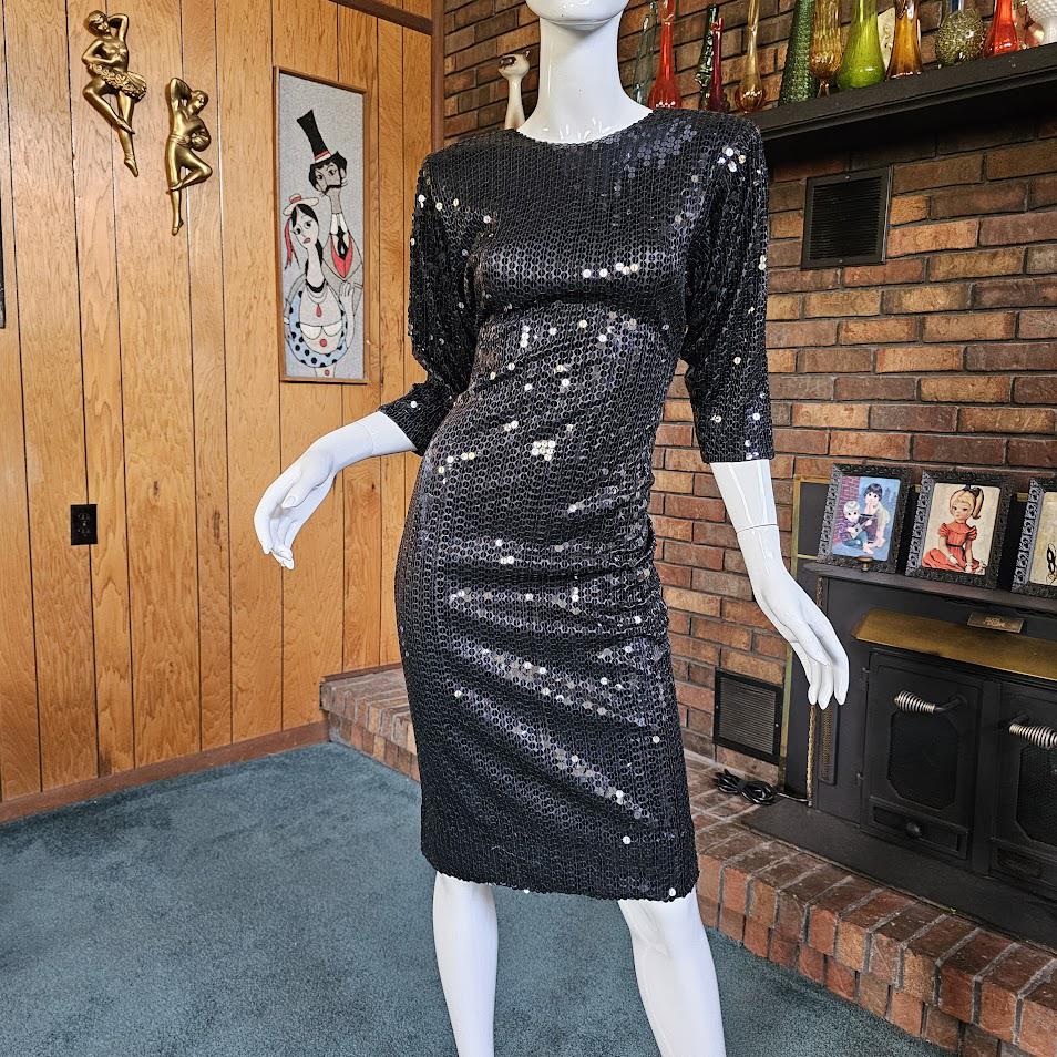 Oleg Cassini Metallic Knit One Shoulder Dress Oleg Cassini For