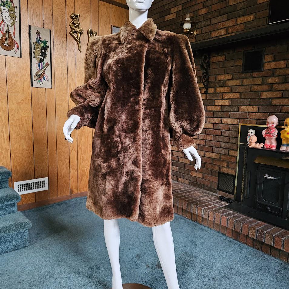 1940s Mouton Coat - Etsy