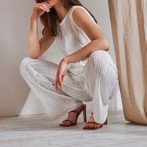 Sheer Lounge Pants Etsy UK