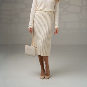 Petite Knit Skirt Etsy UK
