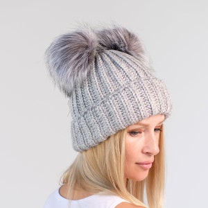 Double Pom Pom Knit Hat (available in 2 colors) – CSG Unicorner