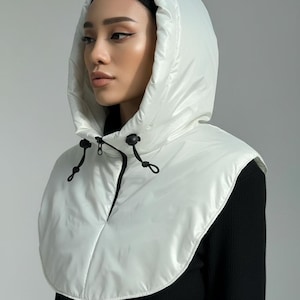 小物 juemi Hooded Mochi Muffler 小物 juemi Hooded Mochi Muffler juemi Hooded Mochi Muffler