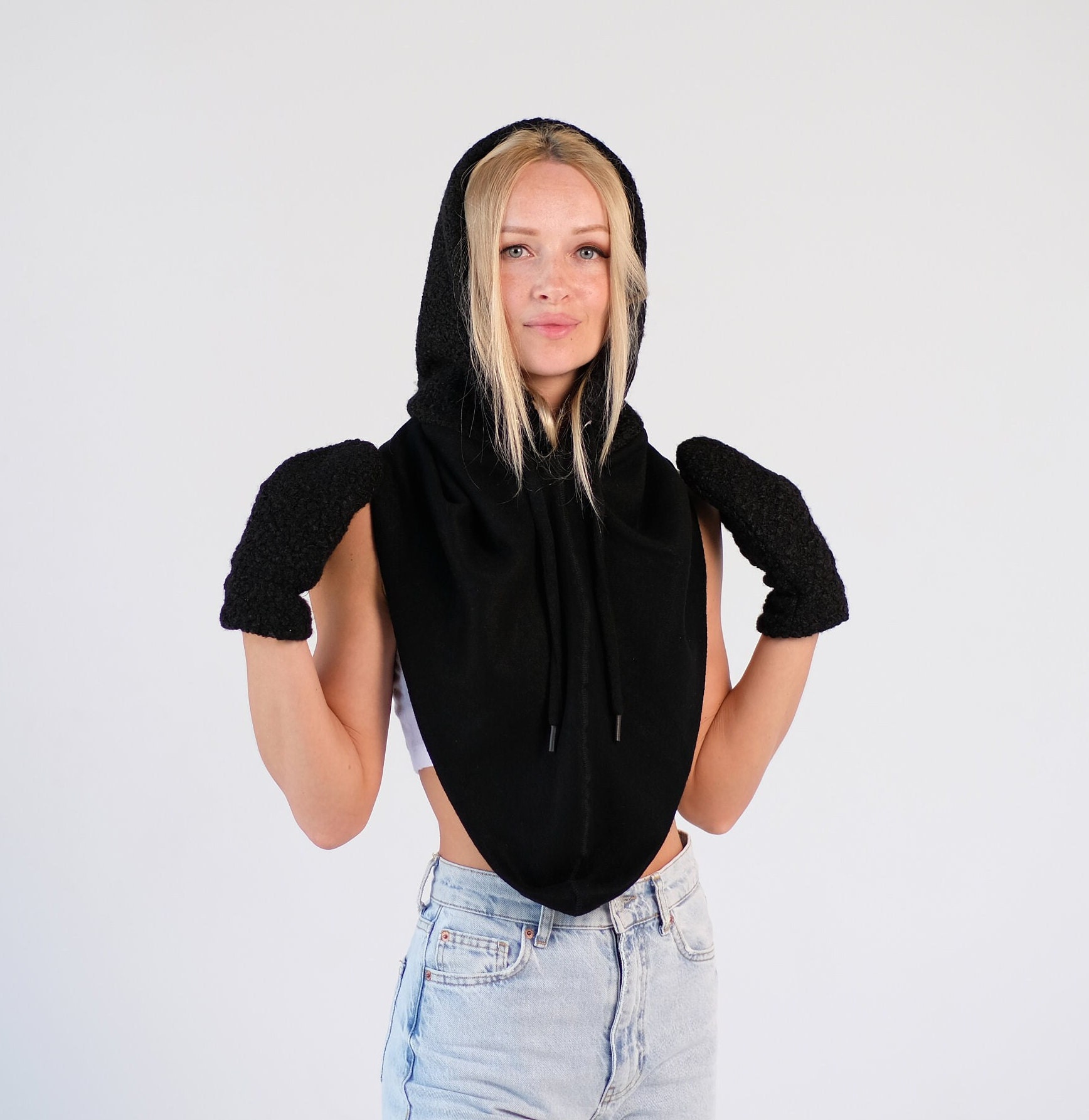 Snood Hoodie Etsy UK