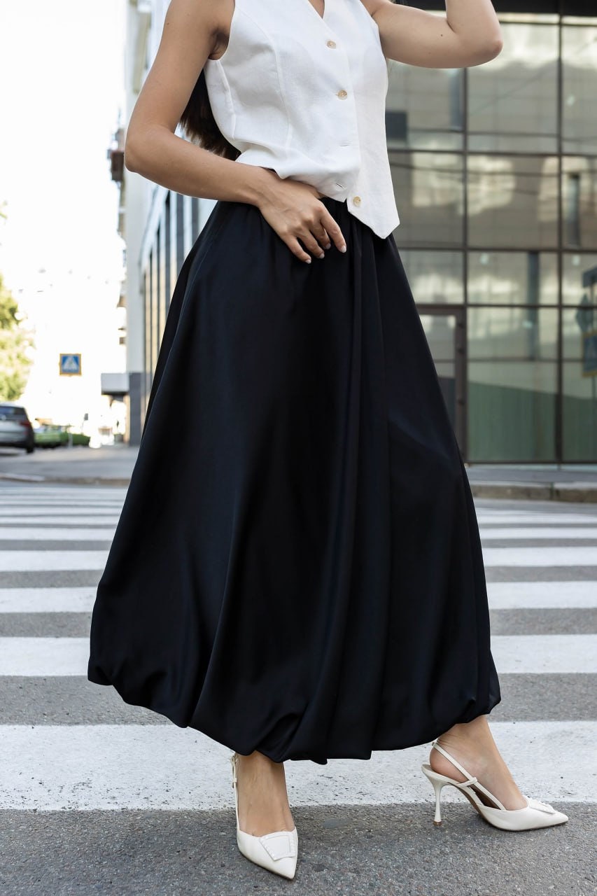 S strap balloon skirt Mサイズ THEREDTHREAD】S strap balloon skirt