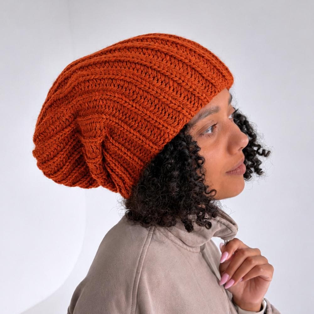 Slouchy Winter Hat Dread Tam Hat Oversized Beanie Winter  display picture 1