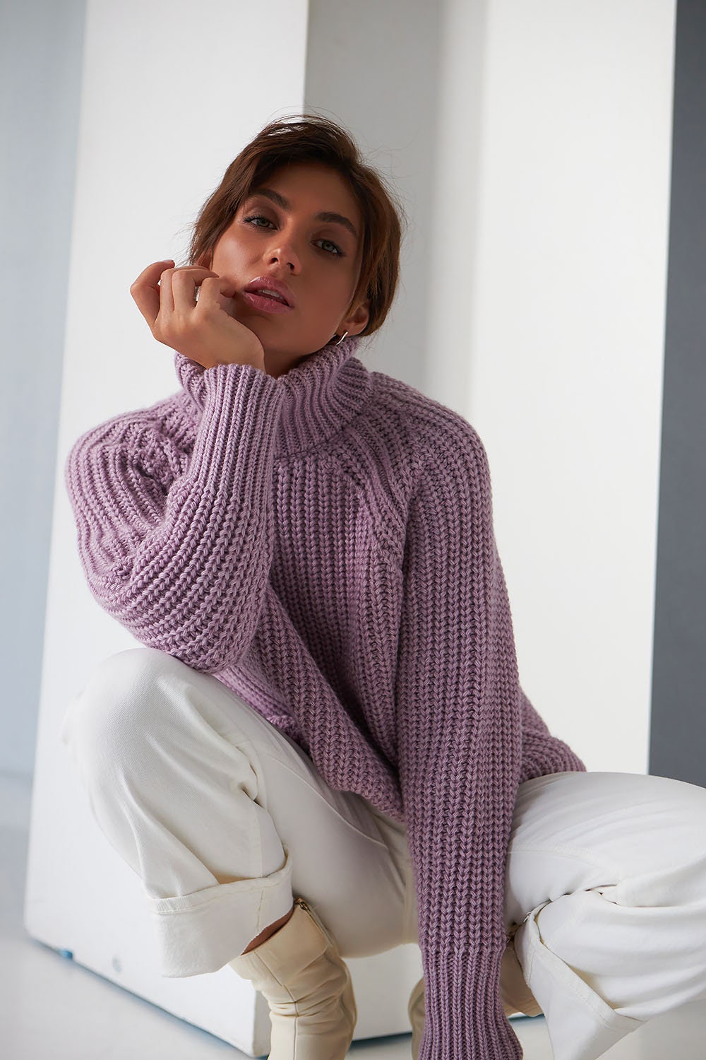 Lilac Jumper Sweater Etsy UK