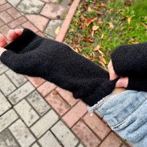 Pure Cashmere Arm Warmers