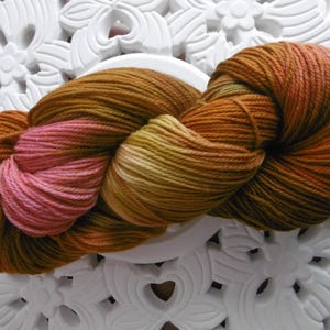 Hand-dyed 100g sock yarn, knitted socks, special price