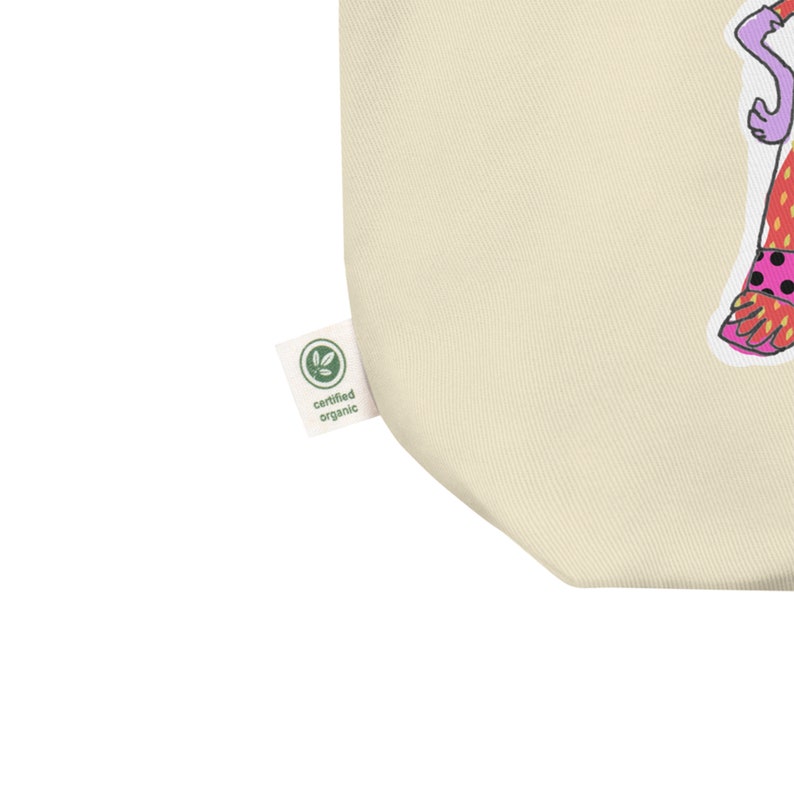 Super Sassy Strawberry Red and Wild Grandma Candy Eco Tote Bag