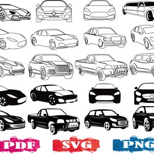 Car svg, car silhouette, car designs svg, racing car svg, race car, racecar svg, hot rod svg, sport car svg, car clipart,car vector,cut file