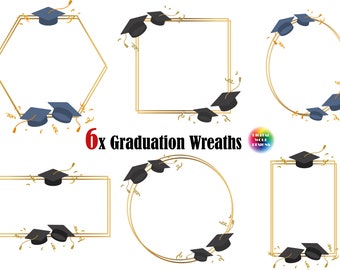 Download Svg Graduation Frame Etsy
