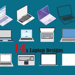 Laptop SVG, computer svg, computer clipart,laptop clipart, laptop silhouette, laptop design, computer png, laptop vector, laptop print file