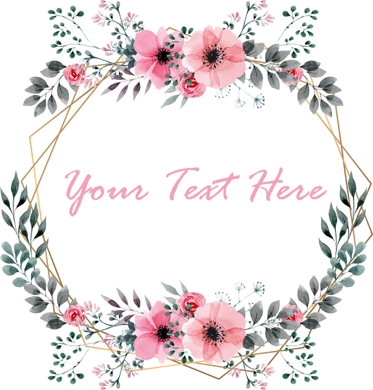 Download Floral Wreaths Flower Ornamental Circle Flourish Circle Frame Floral Svg Eps Psd Png Jpg Clip Art
