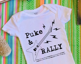 Puke and Rally baby clothes