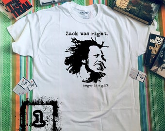 Rage Against the Machine RATM Zack Was Right Anger is a Gift Calm like a bomb