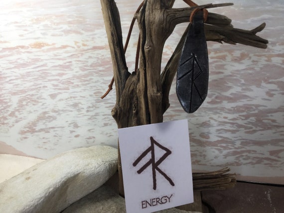 Viking rune pendant for energy. Hand forged from a original Viking design. Exclusive to us.