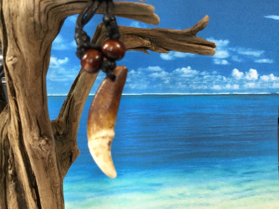 Wolf fang pendant