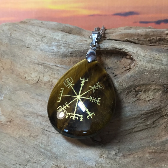 Vegviser Norse Pendant of luck, blessings, and guidence