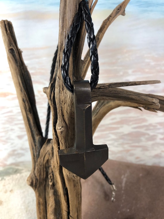 Viking common mans Thors Hammer pendant museum replica made by us. Get your real Viking on.
