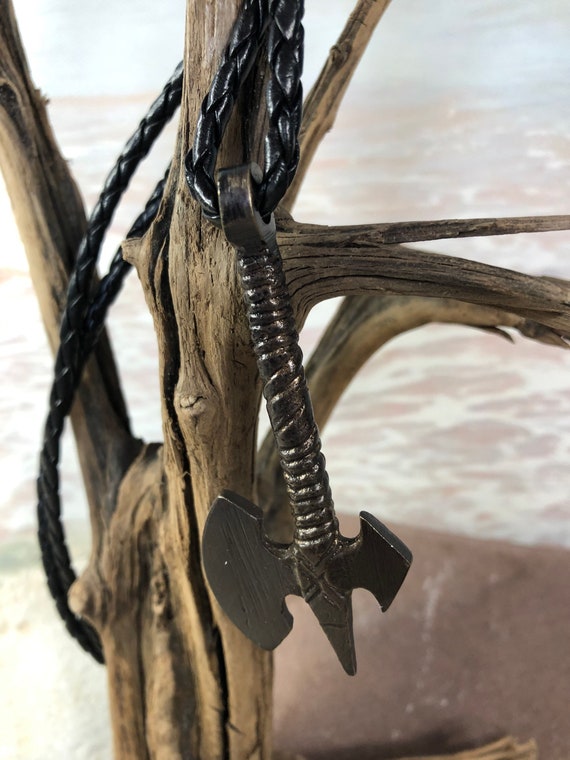 Viking war axe pendant reproduced by us from a museum piece. Get your real Viking on.