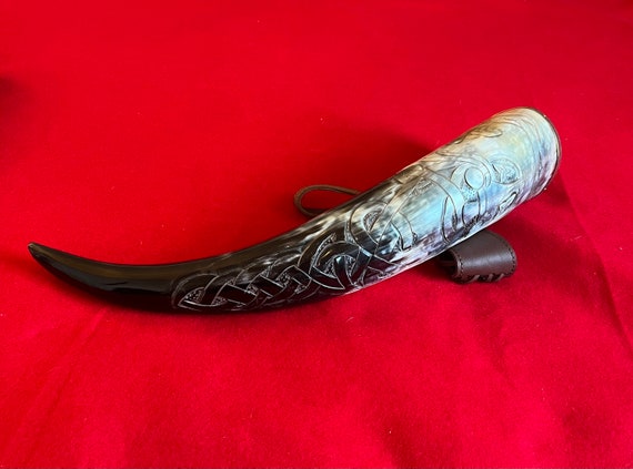 Viking warrior  drinking horn 18 inches
