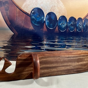 Axe or sword display wall hanger.