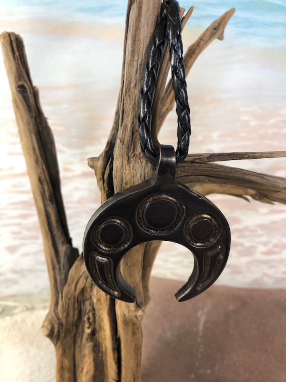 Viking Luna pendant reproduced from a museum piece by us. Get your real Viking on.