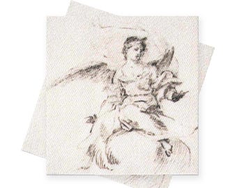 Angel Patch | Fabric Patches | DIY Handmade Sew-On Applique | 3x3"