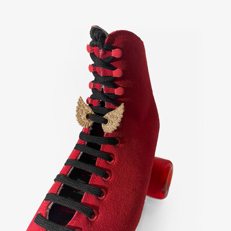 Angel Wings Lace Roller Skate Charms Rollerskating Etsy