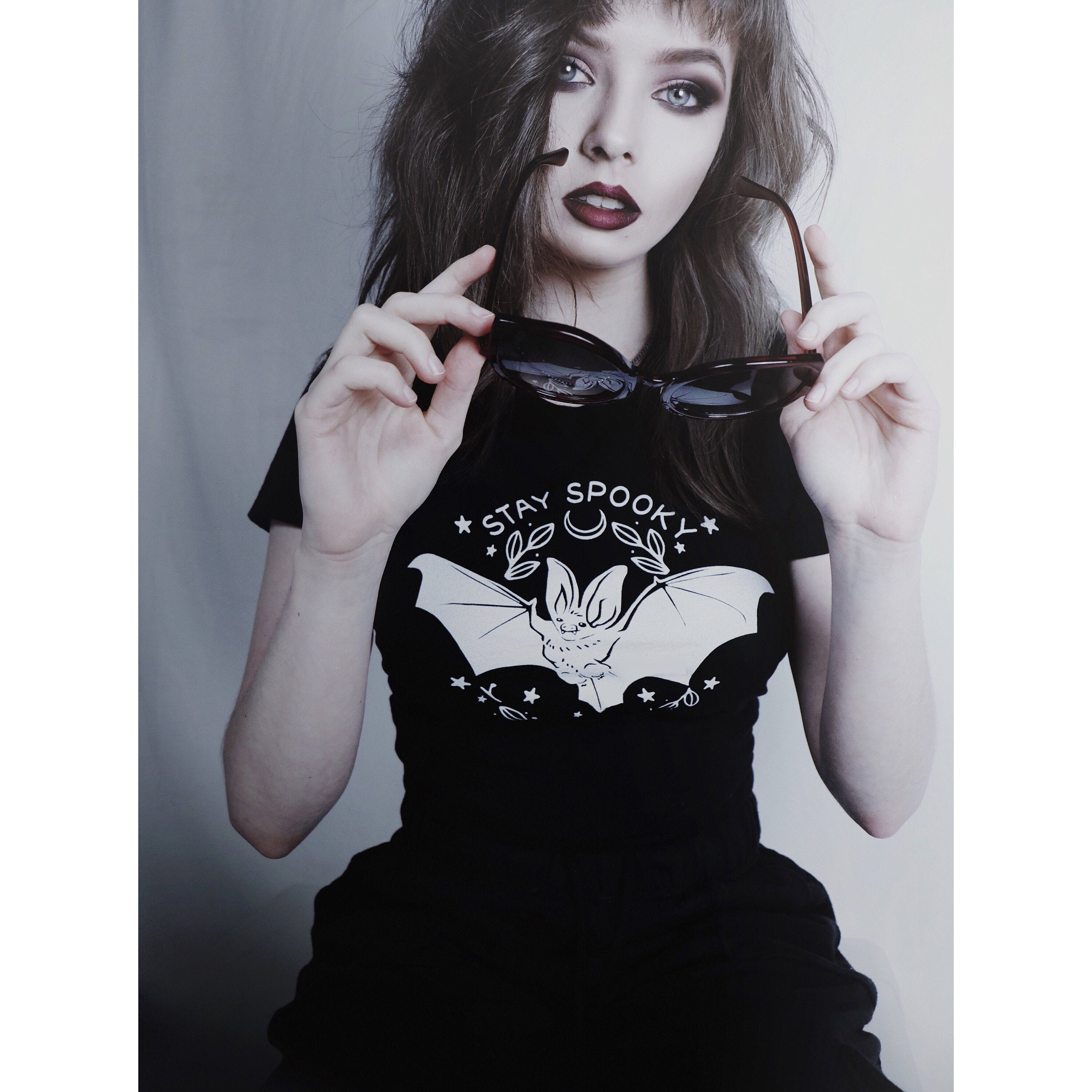graphic goth tee