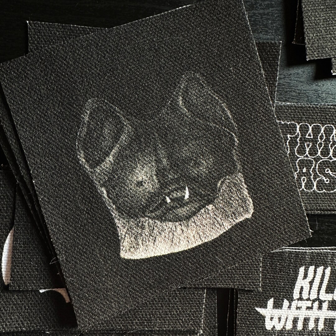 Bat Patch Bat Patch | Punk Accessories Goth DIY Handmade Horror Patches ...