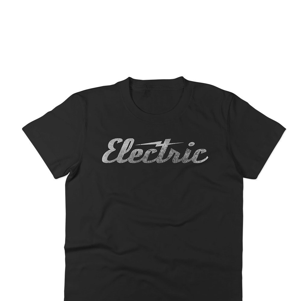 Retro Electric Graphic Shirts Vintage Style Unisex Mens - Etsy