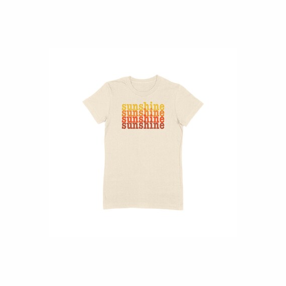 Sunshine Retro Style Graphic Tee 