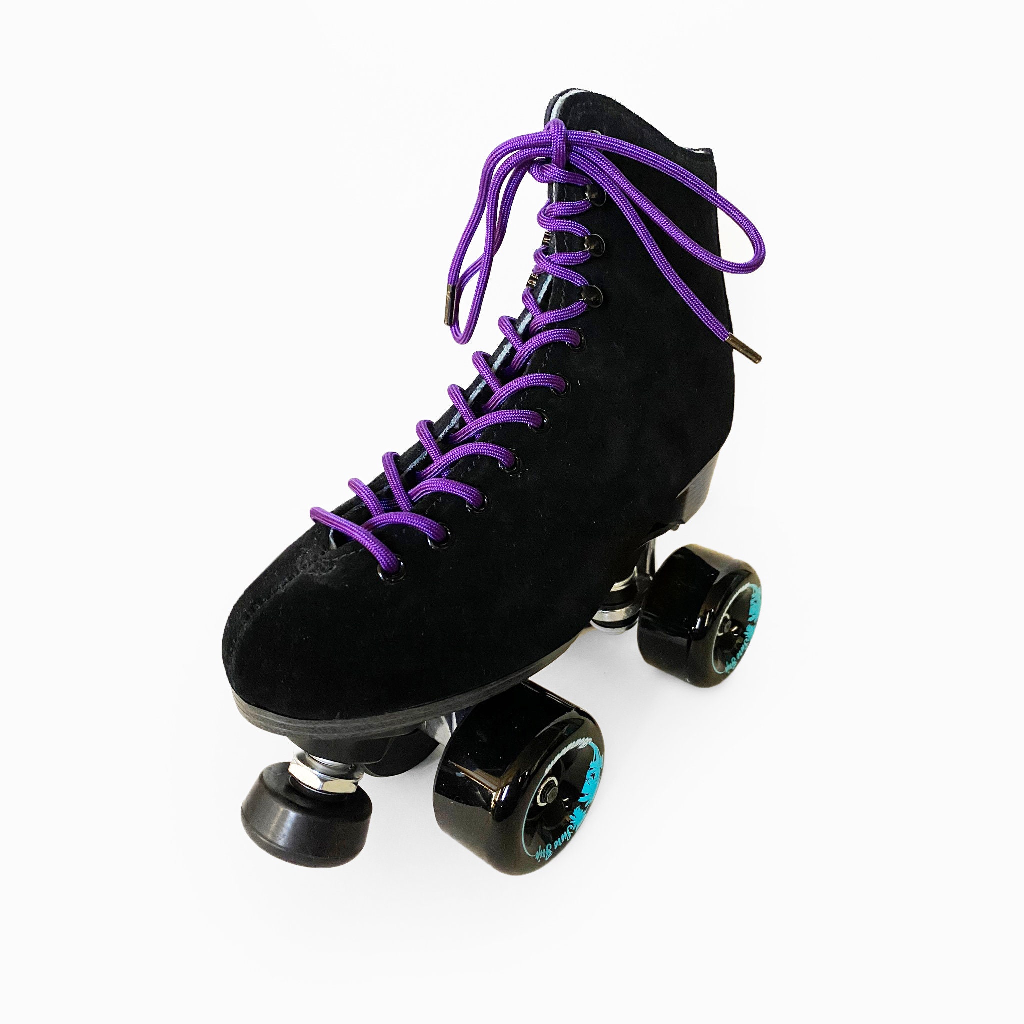 Purple Skate Laces Roller Skates Alternative Combat Boot Etsy