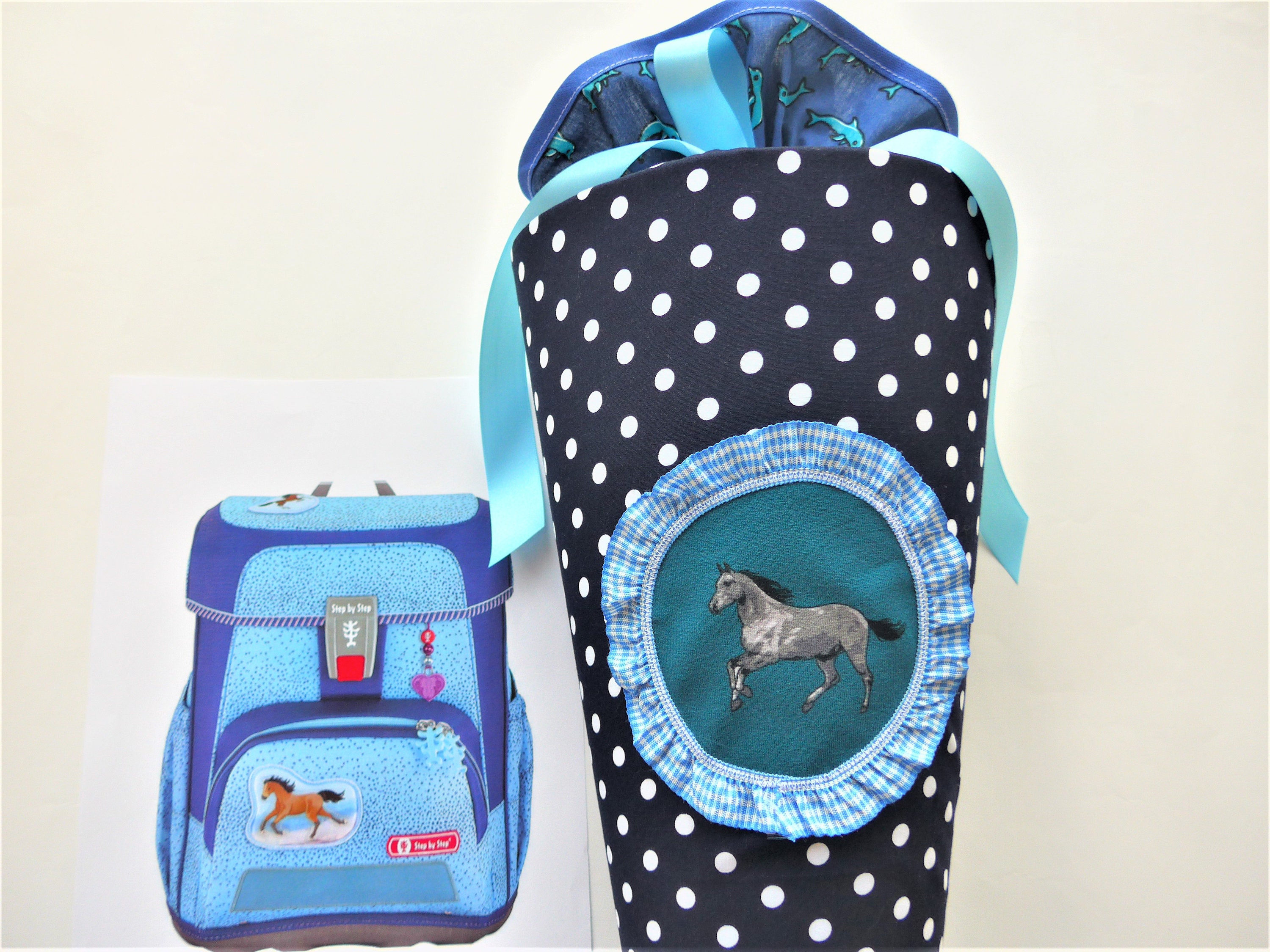 step by step school bag