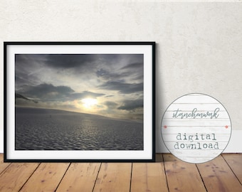 digital download, Photography, print, printable, large, wall art, snow, winter, landscape, foto, sunset, large poster, neutral colors