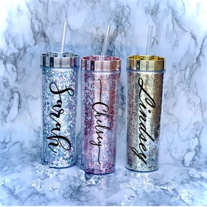 Bridesmaid gift, Custom Tumbler, Insulated Bridesmaid Tumbler, Tall Tumbler, Gift for mom, Sorority Gift,Mother’s Day gift, graduation gift