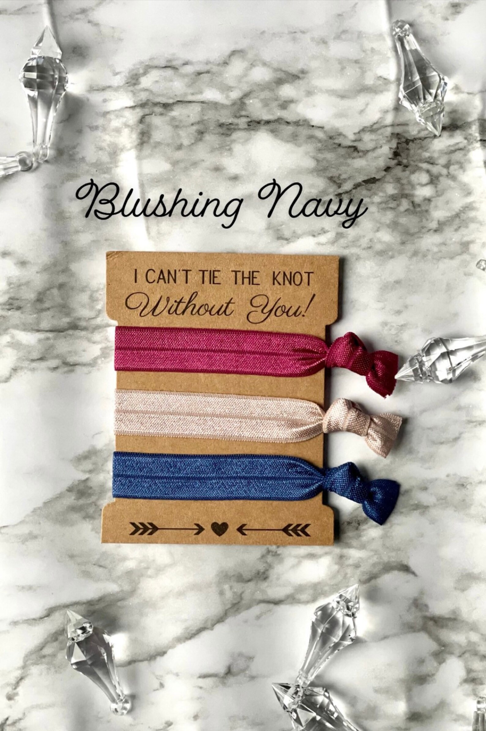 Custom Bridesmaid Hairties Hair Ties Bridesmaid Hair Ties Etsy