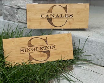 Juego de parrilla de barbacoa personalizado, 6 piezas grabadas para cumpleaños o Día del Padre, regalo para padrinos de boda.