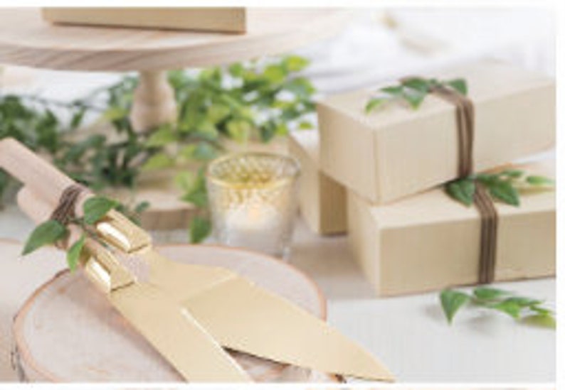 gold wedding cake wedding cake serving set wedding serving set in gold Serving Set cake server