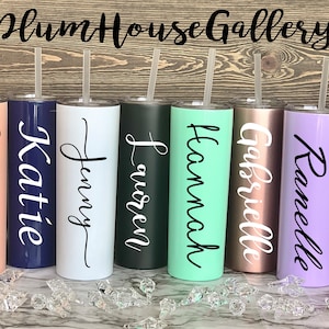 Custom Tall Tumbler, Insulated Tumbler,Gift for sorority sister, Big gift, little gift, sorority gift idea Best Friend Birthday Gift Tumbler