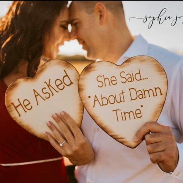 Engagement Props Etsy