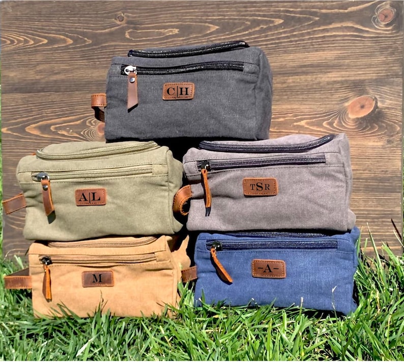 Groomsman Gift Mens Toiletry Bag Groomsman Gifts Toiletry Etsy