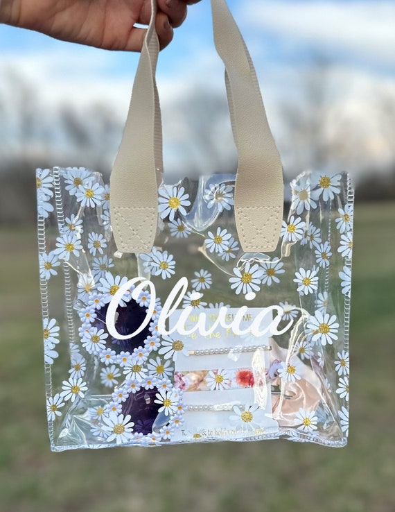 Personalized Flower Girl Proposal Bag Custom Name Wedding Gift Set Junior Bridesmaid Present