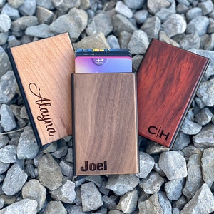 billetera para hombre, billetera minimalista, regalo del padrino, regalo del día del padre, billetera de tarjeta, billetera delgada, billetera unisex, billetera personalizada para hombre
