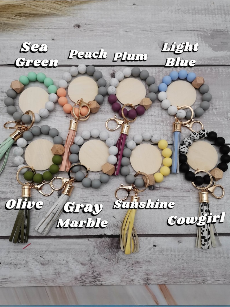 silicone wristlet, personalized keys, beaded keychain, custom name gift, keychain wallet, bridesmaid favor, teacher present, hands free holder, engraved pendant, mothers day idea, stretch bracelet, gift for women, trendy accessories, personalized wristlet keychain, custom beaded wristlet, name keychain gift, silicone bead bracelet, wallet wristlet keychain, engraved wood disc keychain, bridesmaid proposal favor, teacher appreciation gift, handsfree key holder, womens personalized keychain
