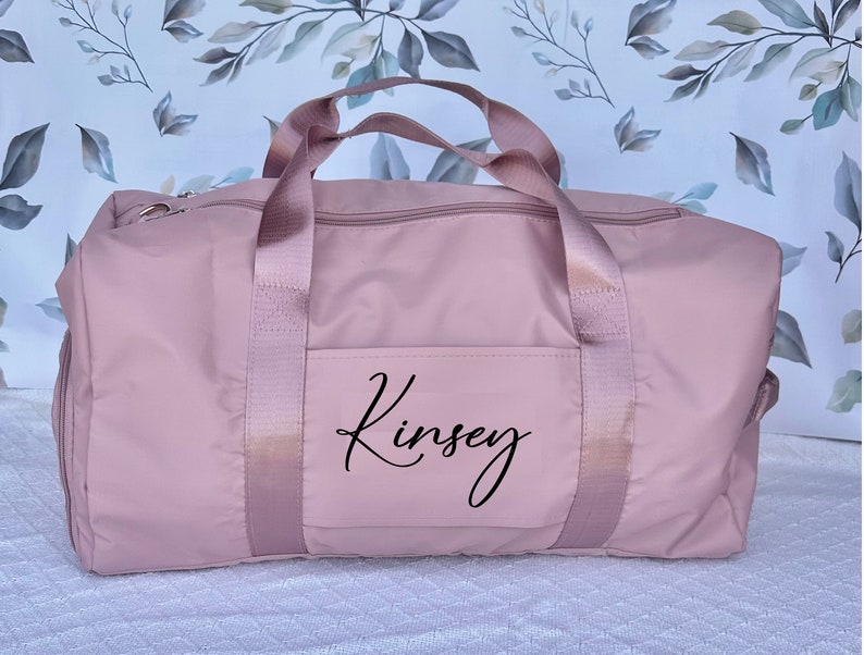 duffel bag, travel bag, overnight bag, cheer bag, workout bag, carry on bag, custom duffel bag, easter gift, easter gift for teenage girl, purse, dance bag, bridesmaid bag, girls trip bag
