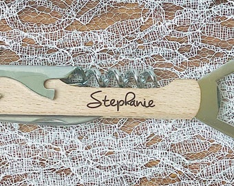 Wine opener, Custom wine gift, Bridesmaid gift, Bridesmaid box gift, Birthday Gift, Maid of honor gift, Wine opener, wine, wine gift